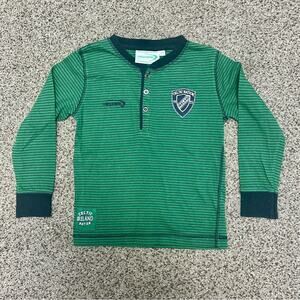 Landsdowne Collection Boys Ireland Rugby Long Sleeve Shirt Size 7